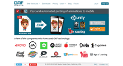 Desktop Screenshot of gafmedia.com